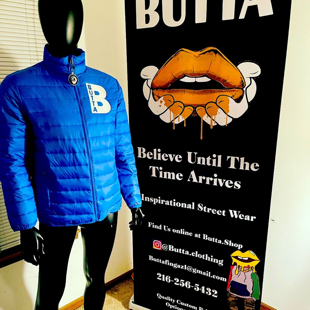 Blue BUTTA Bubble